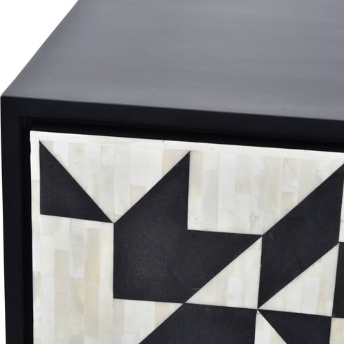Libra Wolseley Bone Inlay Four Door Buffet Cabinet